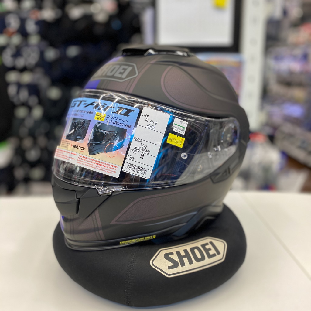 【国産正規品】SHOEI GT-Air2 GT-AirⅡマットブラック　2020年9月製造　M セキュリティ・セーフティ